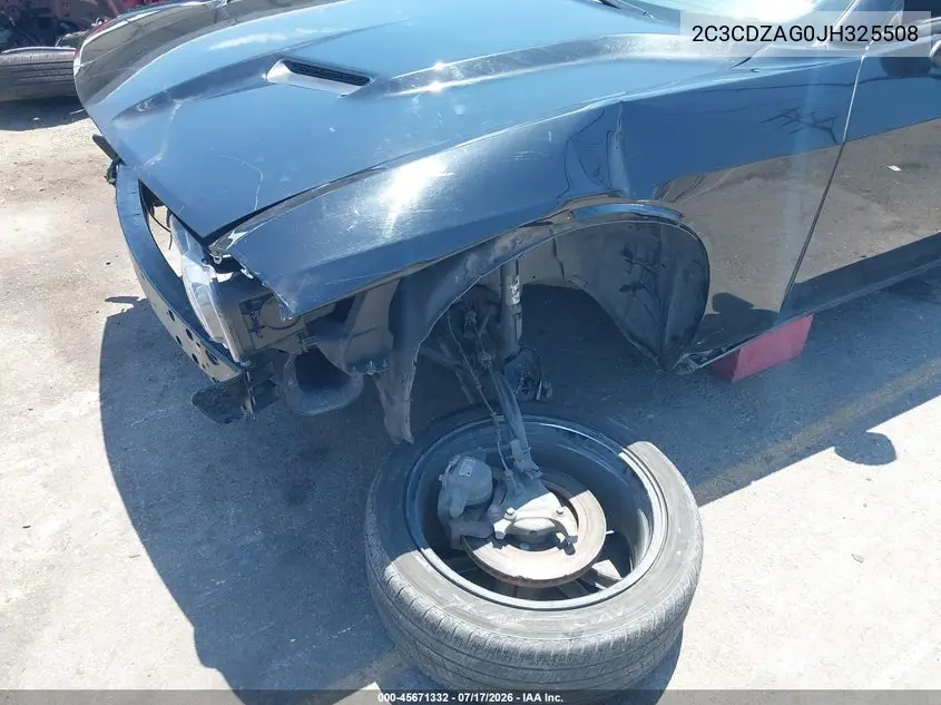 2018 Dodge Challenger Sxt VIN: 2C3CDZAG0JH325508 Lot: 45671332