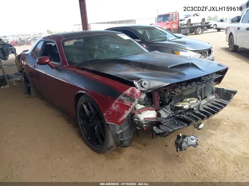 2020 Dodge Challenger R/T Scat Pack VIN: 2C3CDZFJXLH159618 Lot: 45626030