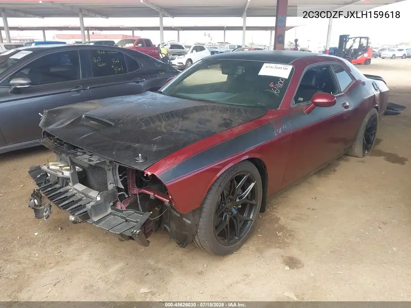 2020 Dodge Challenger R/T Scat Pack VIN: 2C3CDZFJXLH159618 Lot: 45626030