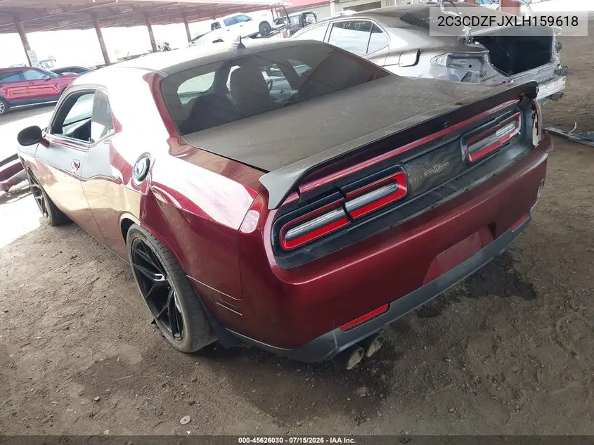 2020 Dodge Challenger R/T Scat Pack VIN: 2C3CDZFJXLH159618 Lot: 45626030