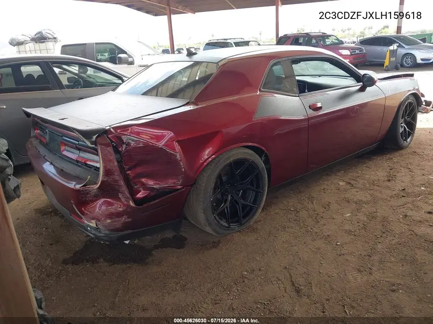 2020 Dodge Challenger R/T Scat Pack VIN: 2C3CDZFJXLH159618 Lot: 45626030