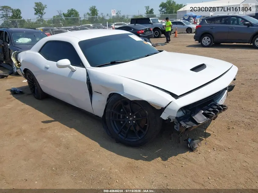 2020 Dodge Challenger R/T VIN: 2C3CDZBT7LH161804 Lot: 45646238
