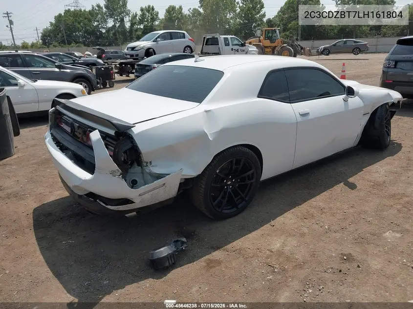 2020 Dodge Challenger R/T VIN: 2C3CDZBT7LH161804 Lot: 45646238