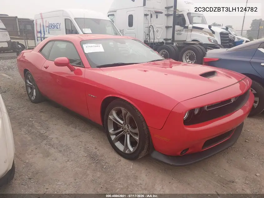 2020 Dodge Challenger R/T VIN: 2C3CDZBT3LH124782 Lot: 45662601
