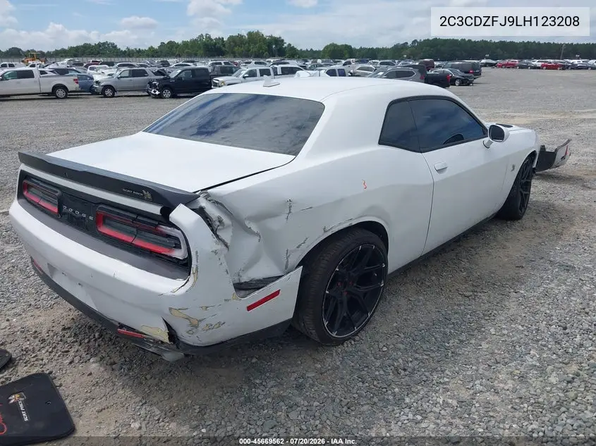 2020 Dodge Challenger R/T Scat Pack VIN: 2C3CDZFJ9LH123208 Lot: 45669562