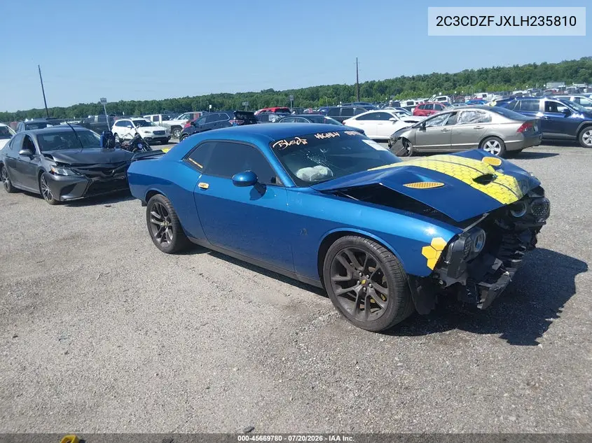 2020 Dodge Challenger R/T Scat Pack VIN: 2C3CDZFJXLH235810 Lot: 45669780