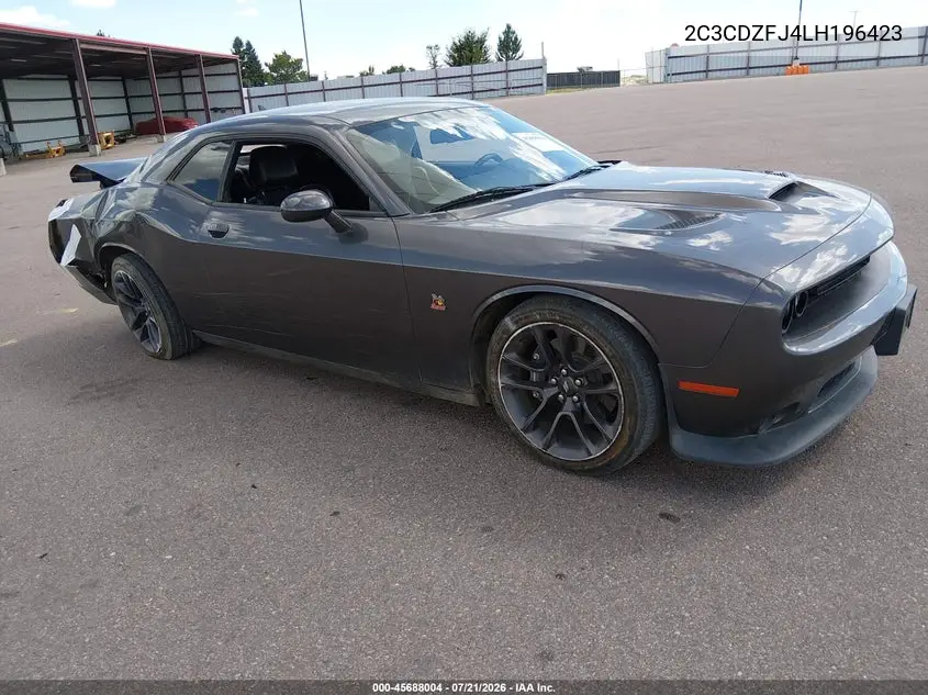 2020 Dodge Challenger R/T Scat Pack VIN: 2C3CDZFJ4LH196423 Lot: 45688004
