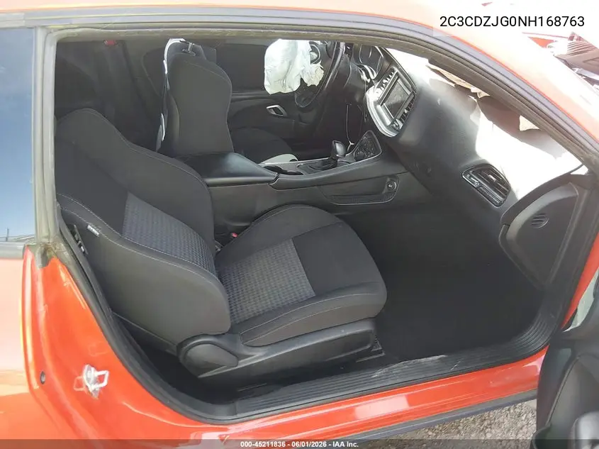 2022 Dodge Challenger Gt VIN: 2C3CDZJG0NH168763 Lot: 45211836