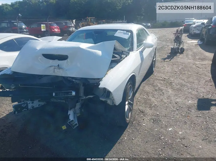 2022 Dodge Challenger Gt Awd VIN: 2C3CDZKG5NH188604 Lot: 45433335