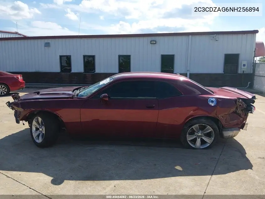 2022 Dodge Challenger Sxt VIN: 2C3CDZAG6NH256894 Lot: 45454082