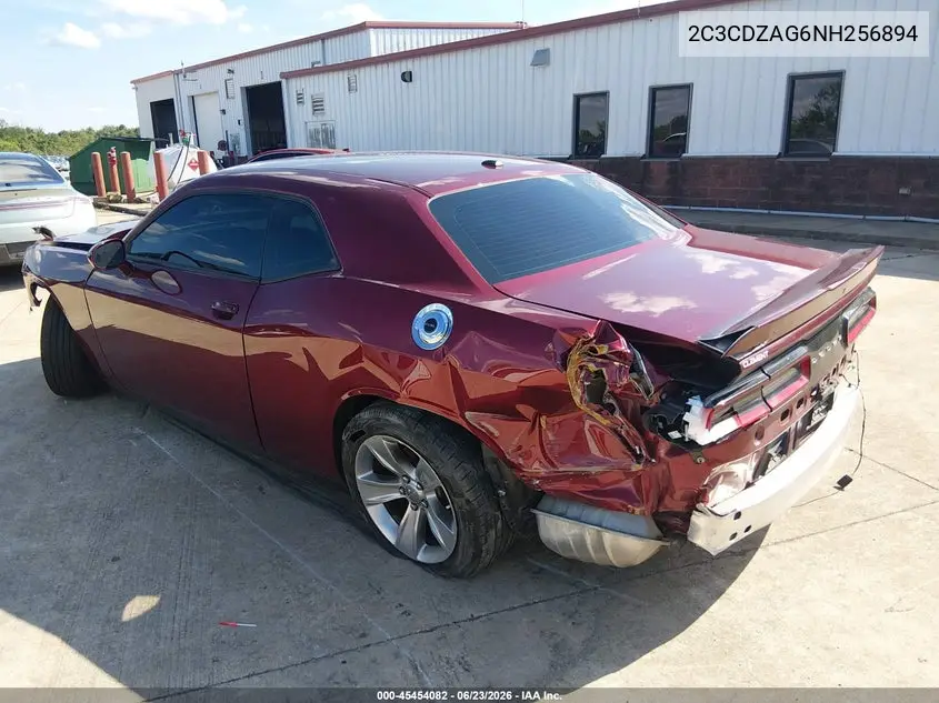 2022 Dodge Challenger Sxt VIN: 2C3CDZAG6NH256894 Lot: 45454082