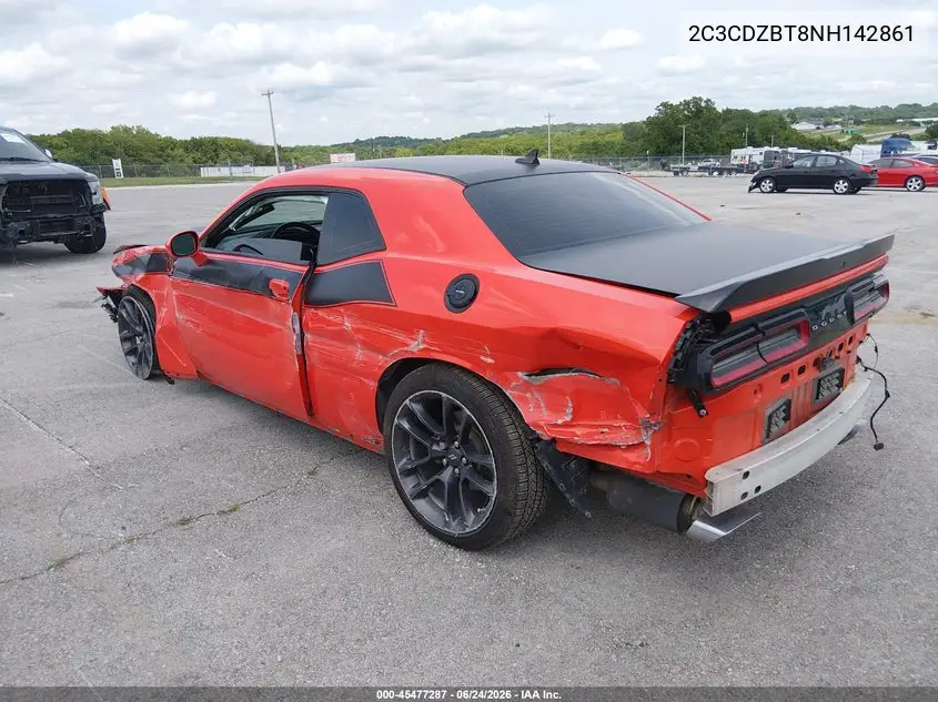 2022 Dodge Challenger R/T VIN: 2C3CDZBT8NH142861 Lot: 45477287