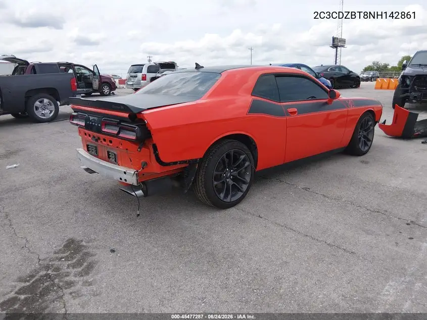2022 Dodge Challenger R/T VIN: 2C3CDZBT8NH142861 Lot: 45477287