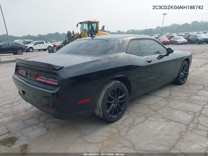 2022 Dodge Challenger Gt Awd VIN: 2C3CDZKG6NH188742 Lot: 45629731
