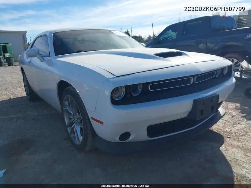 2C3CDZKG6PH507799 2023 Dodge Challenger Gt Awd