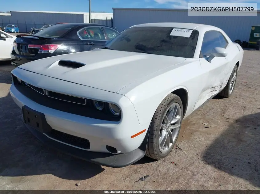 2C3CDZKG6PH507799 2023 Dodge Challenger Gt Awd