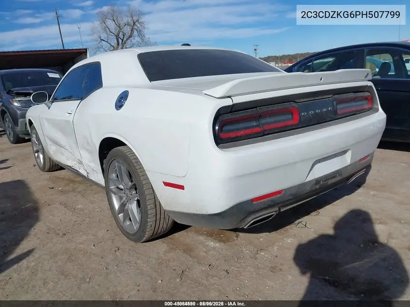 2C3CDZKG6PH507799 2023 Dodge Challenger Gt Awd