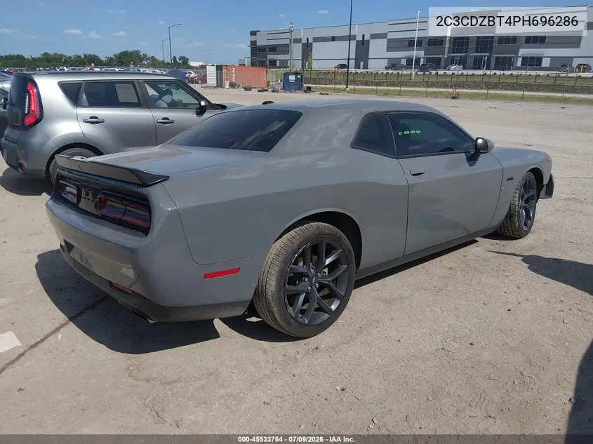2023 Dodge Challenger R/T VIN: 2C3CDZBT4PH696286 Lot: 45533754