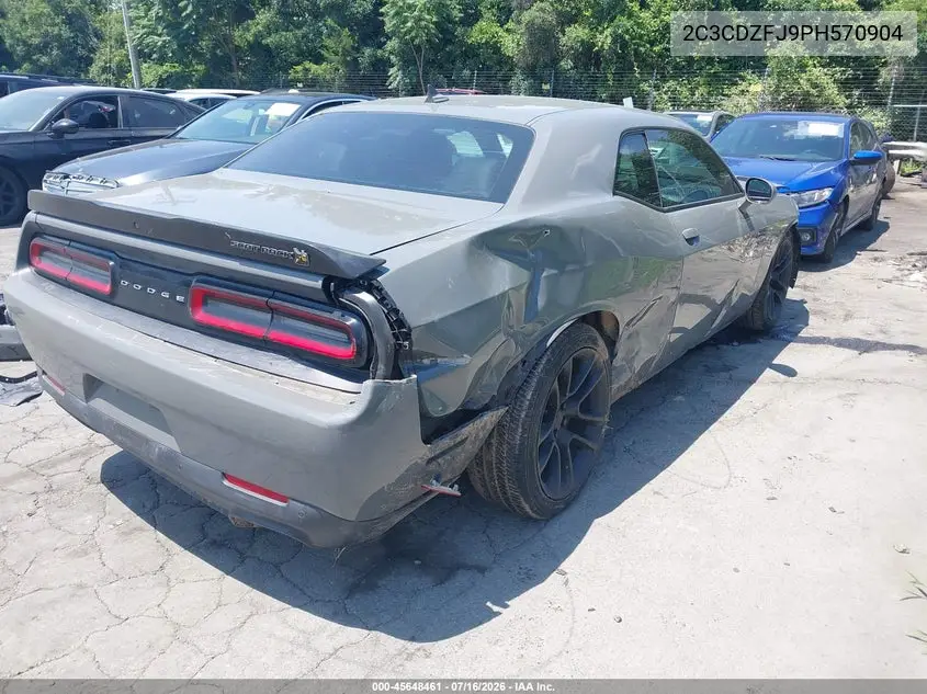 2023 Dodge Challenger R/T Scat Pack VIN: 2C3CDZFJ9PH570904 Lot: 45648461