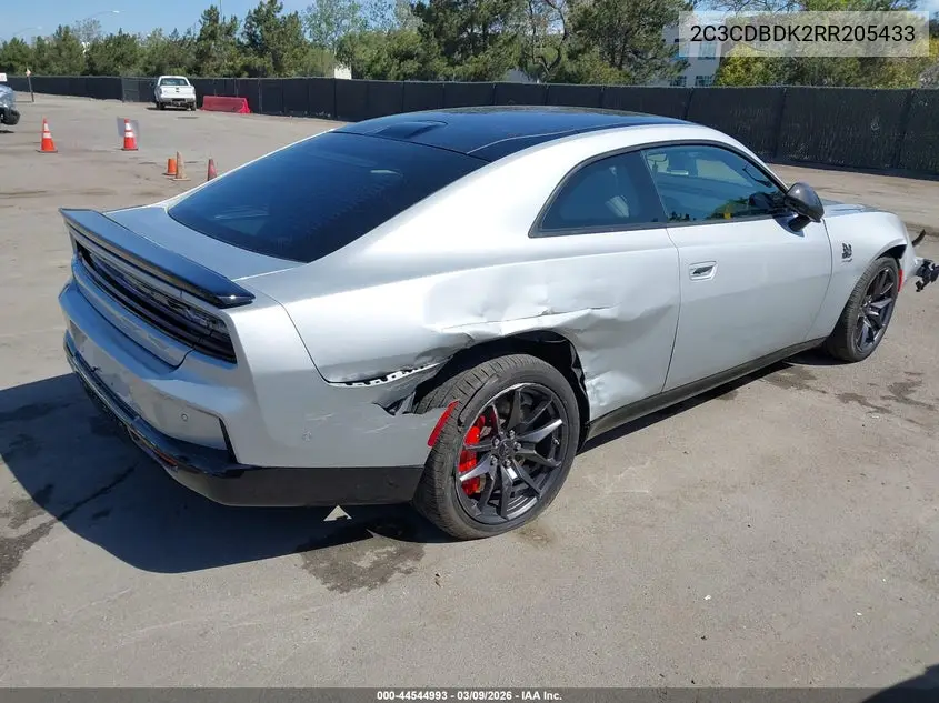 2024 Dodge Charger Daytona Scat Pack Awd VIN: 2C3CDBDK2RR205433 Lot: 44544993