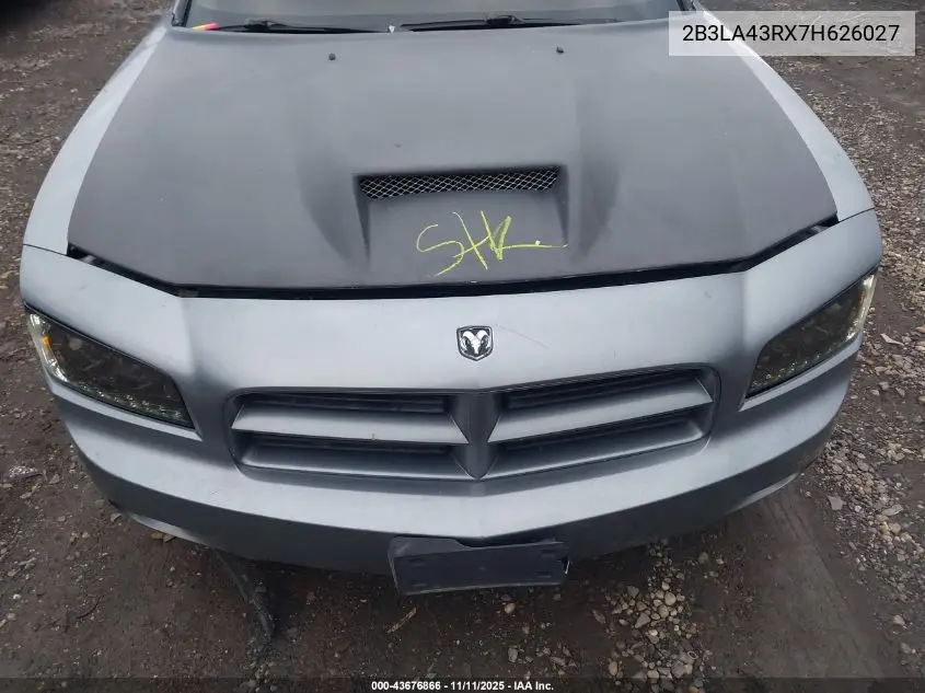 2B3LA43RX7H626027 2007 Dodge Charger