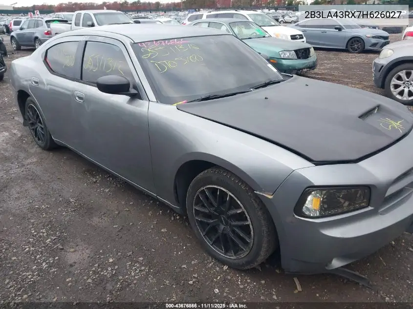 2B3LA43RX7H626027 2007 Dodge Charger