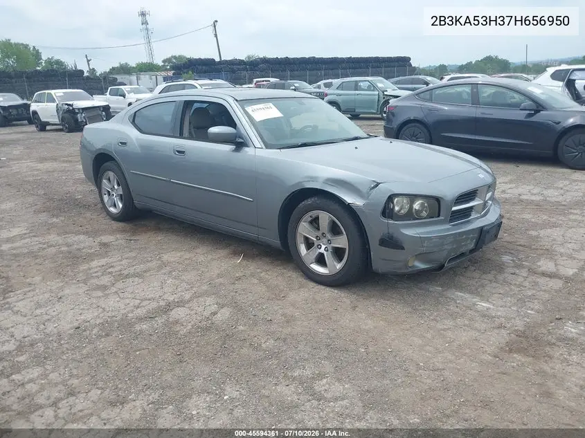 2007 Dodge Charger Rt VIN: 2B3KA53H37H656950 Lot: 45594361
