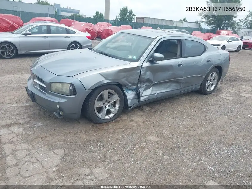 2007 Dodge Charger Rt VIN: 2B3KA53H37H656950 Lot: 45594361