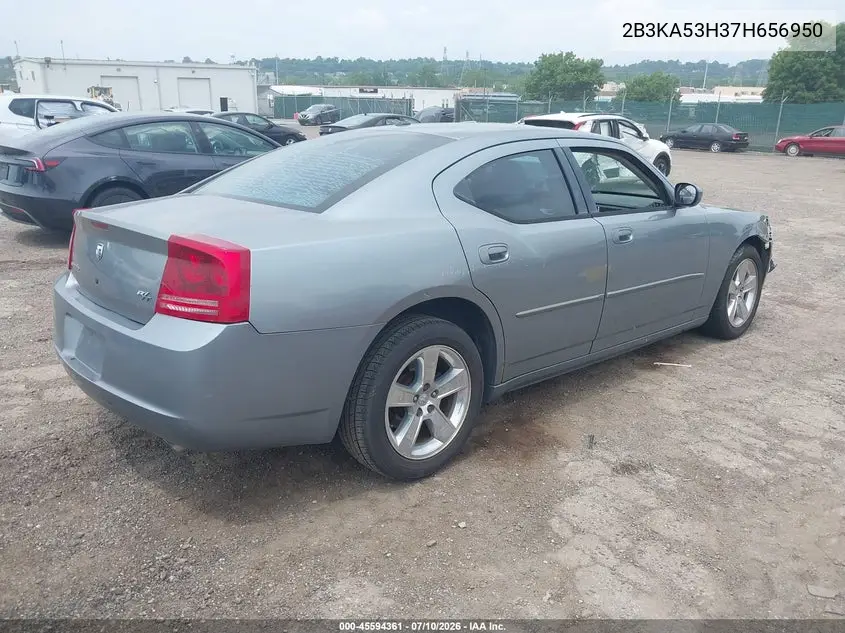 2007 Dodge Charger Rt VIN: 2B3KA53H37H656950 Lot: 45594361