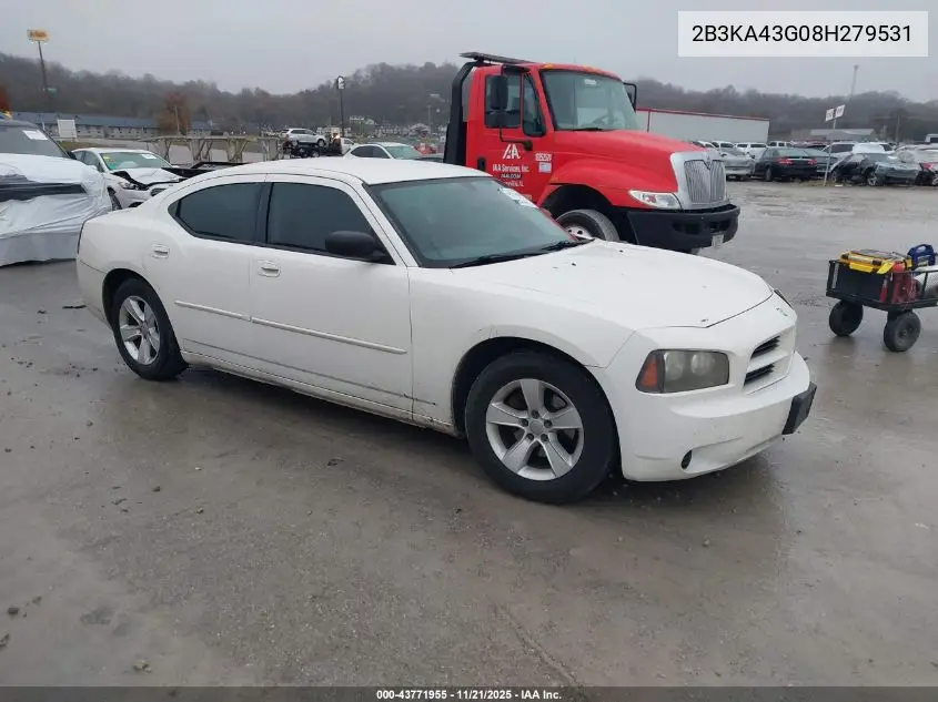 2B3KA43G08H279531 2008 Dodge Charger