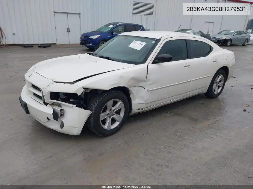 2B3KA43G08H279531 2008 Dodge Charger