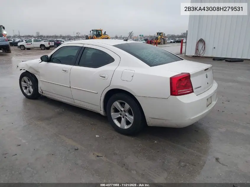 2B3KA43G08H279531 2008 Dodge Charger