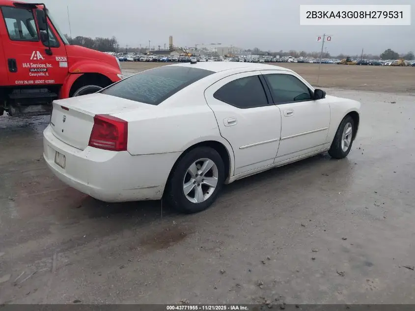 2B3KA43G08H279531 2008 Dodge Charger