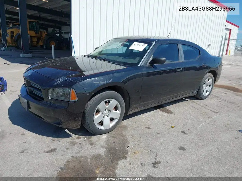 2008 Dodge Charger VIN: 2B3LA43G88H293956 Lot: 45552757
