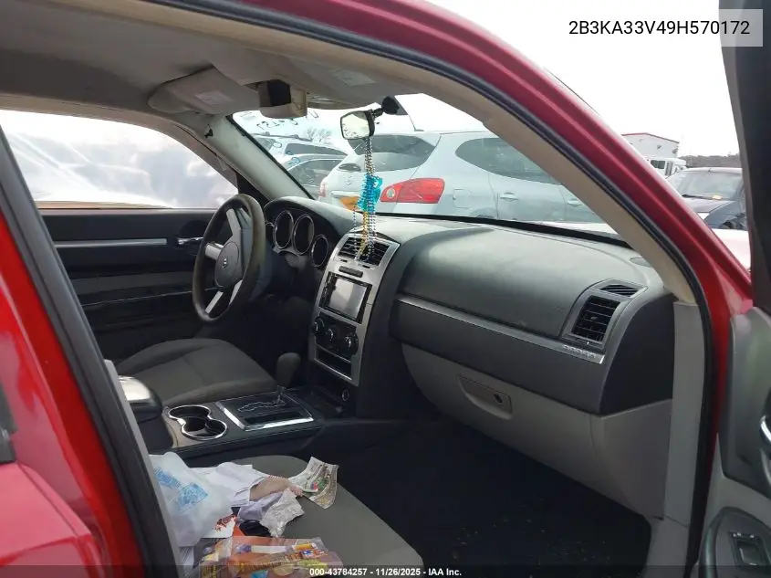2B3KA33V49H570172 2009 Dodge Charger Sxt