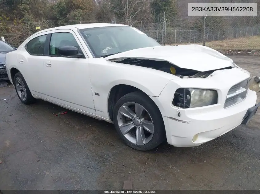 2B3KA33V39H562208 2009 Dodge Charger Sxt