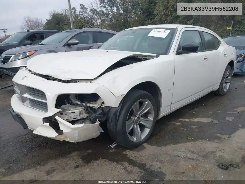 2B3KA33V39H562208 2009 Dodge Charger Sxt
