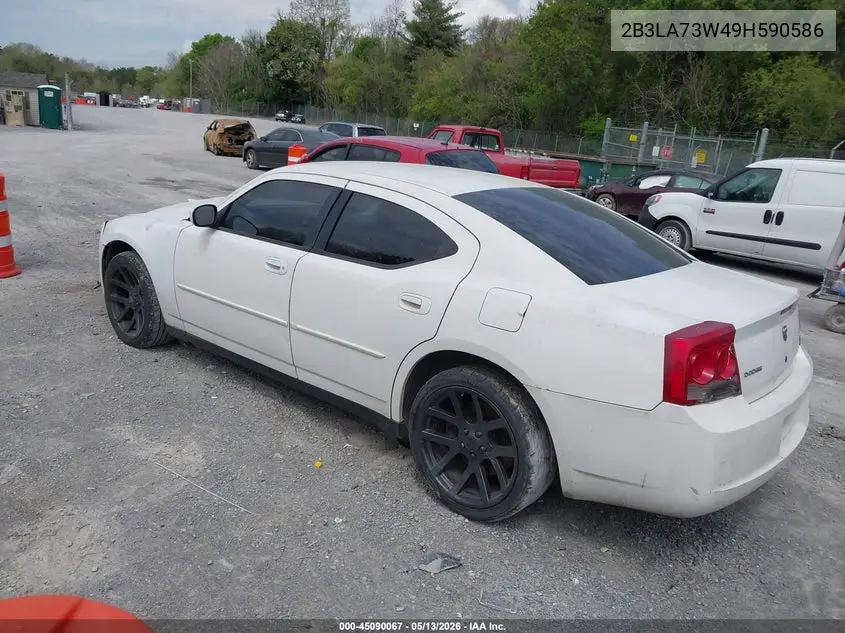 2009 Dodge Charger Srt8 VIN: 2B3LA73W49H590586 Lot: 45090067