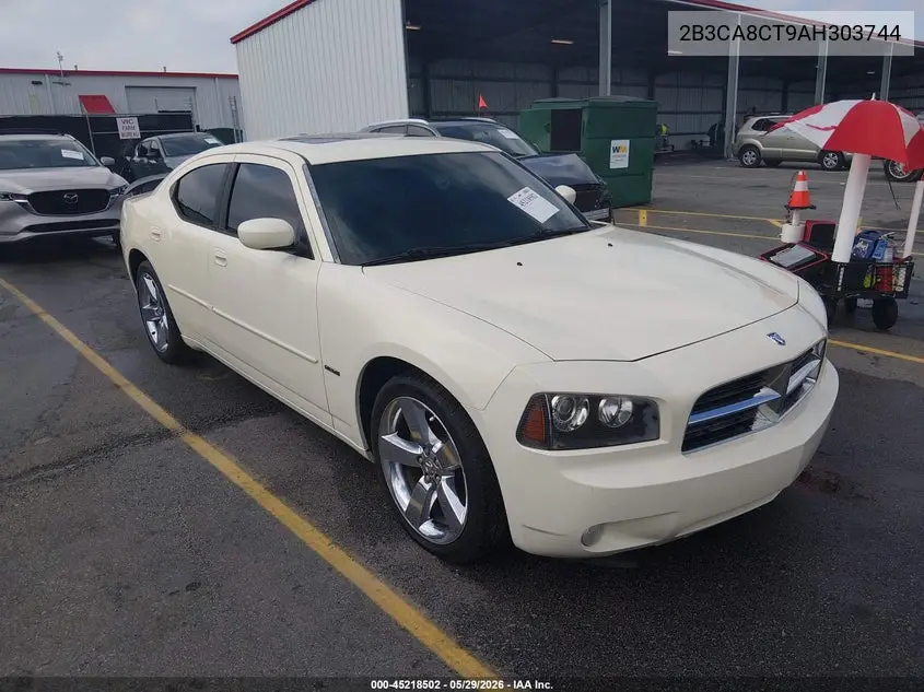 2010 Dodge Charger R/T VIN: 2B3CA8CT9AH303744 Lot: 45218502