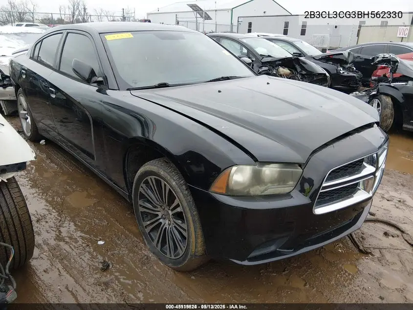 2B3CL3CG3BH562330 2011 Dodge Charger