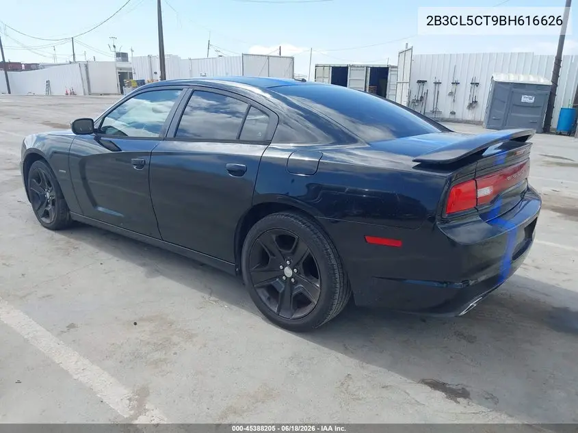 2011 Dodge Charger R/T VIN: 2B3CL5CT9BH616626 Lot: 45388205