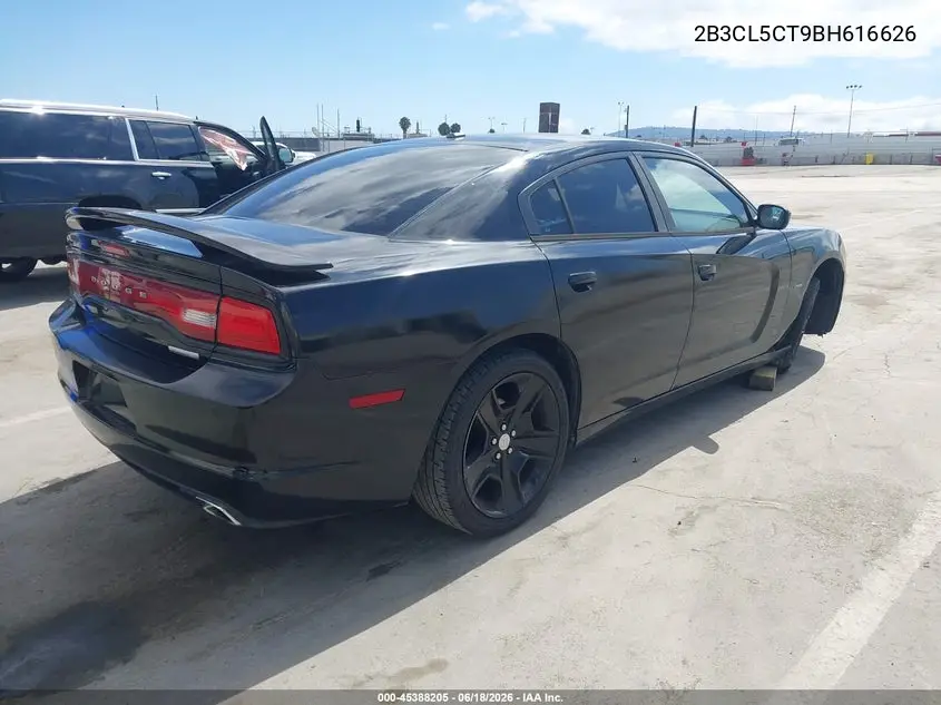 2011 Dodge Charger R/T VIN: 2B3CL5CT9BH616626 Lot: 45388205