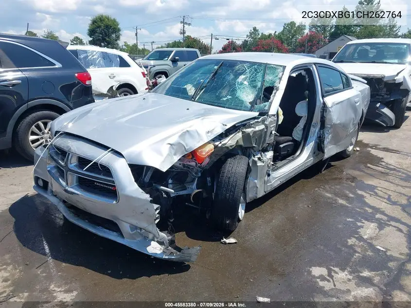 2012 Dodge Charger Se VIN: 2C3CDXBG1CH262764 Lot: 45583380