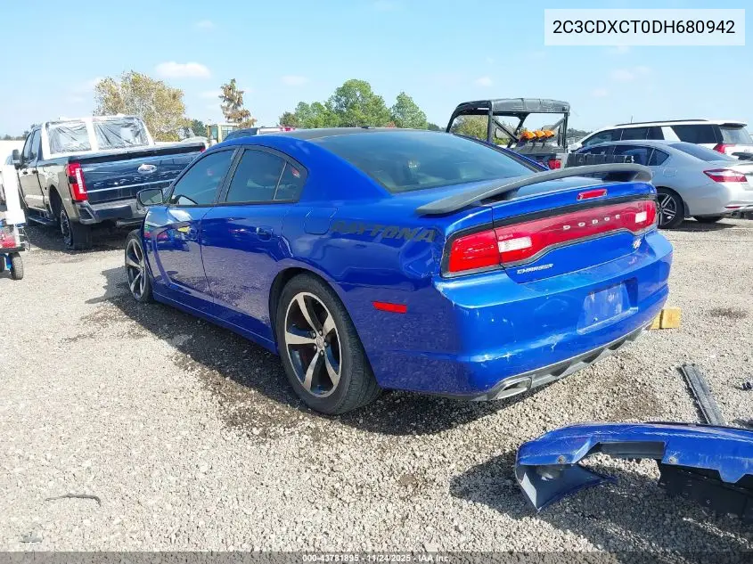 2C3CDXCT0DH680942 2013 Dodge Charger Road/Track