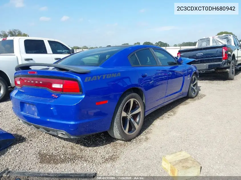 2C3CDXCT0DH680942 2013 Dodge Charger Road/Track