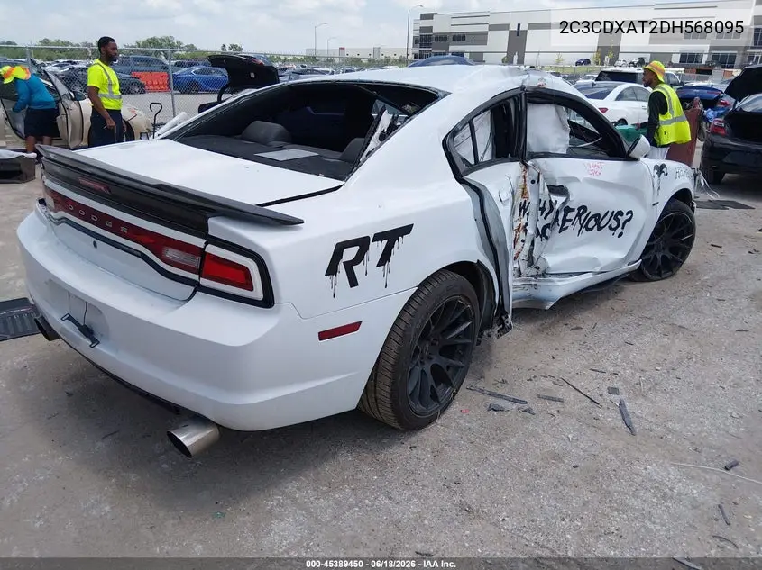2013 Dodge Charger Police VIN: 2C3CDXAT2DH568095 Lot: 45389450
