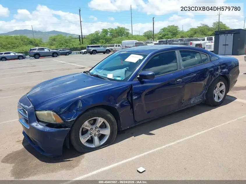 2013 Dodge Charger Se VIN: 2C3CDXBG4DH579780 Lot: 45461657
