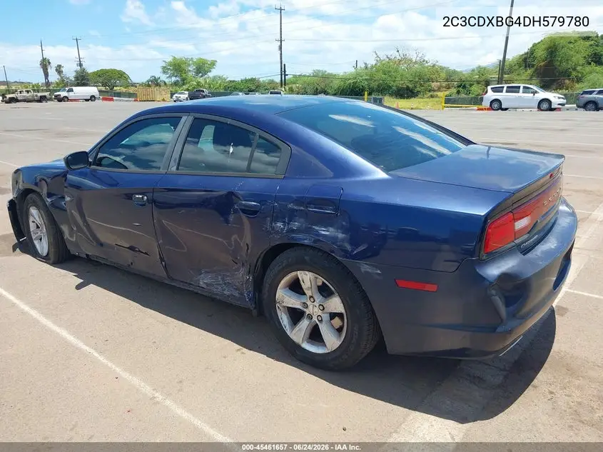 2013 Dodge Charger Se VIN: 2C3CDXBG4DH579780 Lot: 45461657