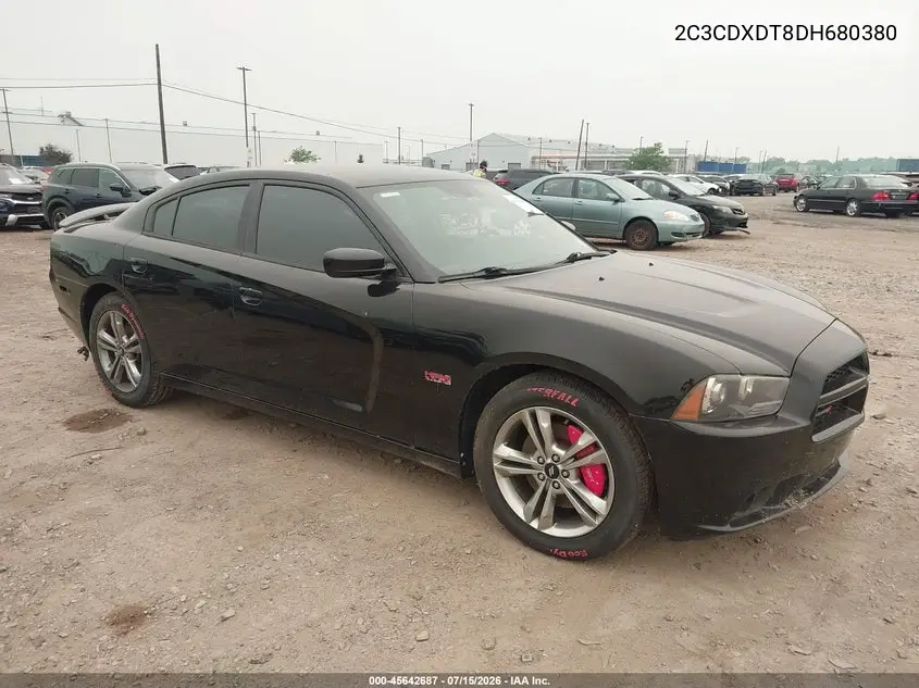 2013 Dodge Charger R/T VIN: 2C3CDXDT8DH680380 Lot: 45642687