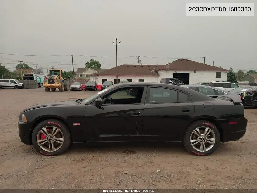 2013 Dodge Charger R/T VIN: 2C3CDXDT8DH680380 Lot: 45642687